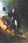 Sir Thomas Lawrence The Duke of Wellington mounted on Copenhagen as of Waterloo Spain oil painting artist